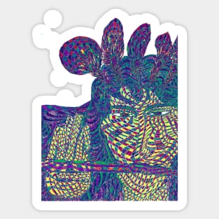 Krishna Synthesis Sticker